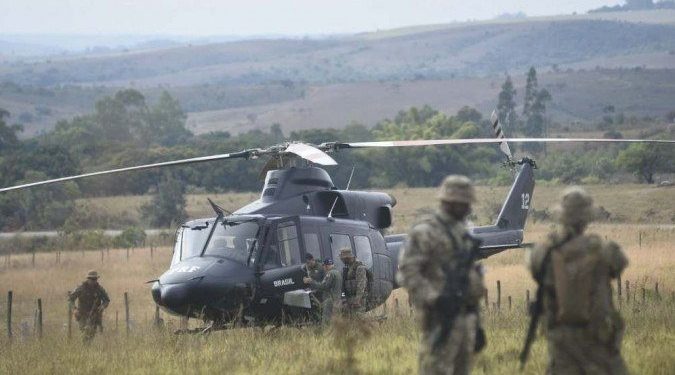 Policial é atingido durante troca de tiros com Lázaro Barbosa ( Serial killer do DF)