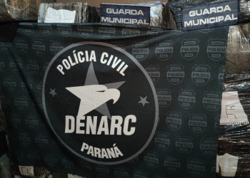 PCPR e GM apreendem mais de 1 tonelada de maconha em Foz do Iguaçu