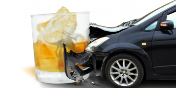 Homem é preso por dirigir embriagado e causar acidente no bairro Primavera, em Guarapuava