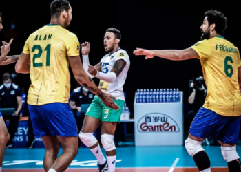 Brasil vence Bulgária e assume liderança provisória da Liga das Nações de Vôlei