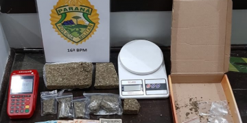 Homem é preso por Posse e Suspeito de Tráfico de Drogas em Guarapuava (9)