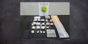 Homem é preso  suspeito de Tráfico de Drogas em Guarapuava (12)