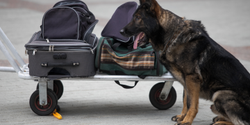 Cão farejador encontra mais de 10 quilos de drogas em ônibus com destino à Curitiba