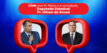 Programa Fala, Pastor entrevista Deputado Estadual Pr. Gilson de Souza, nesta quinta (24)