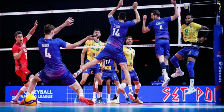 Brasil enfrenta a França por um lugar na decisão masculina