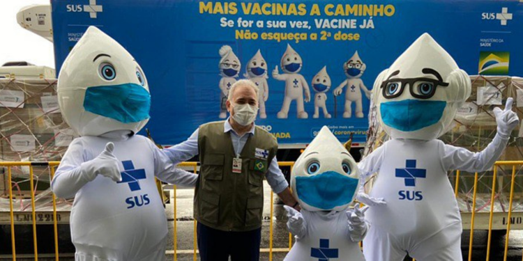 Com remessa de 1,5 milhão da Janssen, Saúde já antecipou mais de 16 milhões de doses de vacinas Covid-19