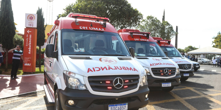 Após pedido do Estado, governo federal habilita custeio para dez ambulâncias do Samu