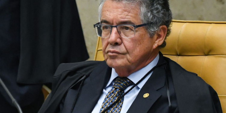 Marco Aurélio participa de última sessão plenária como ministro do STF