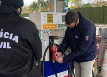 Força-tarefa fiscaliza 300 postos de combustíveis no PR; 181 tinham irregularidades