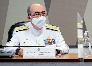 CCJ aprova indicação do almirante de esquadra Claudio Viveiros ao STM