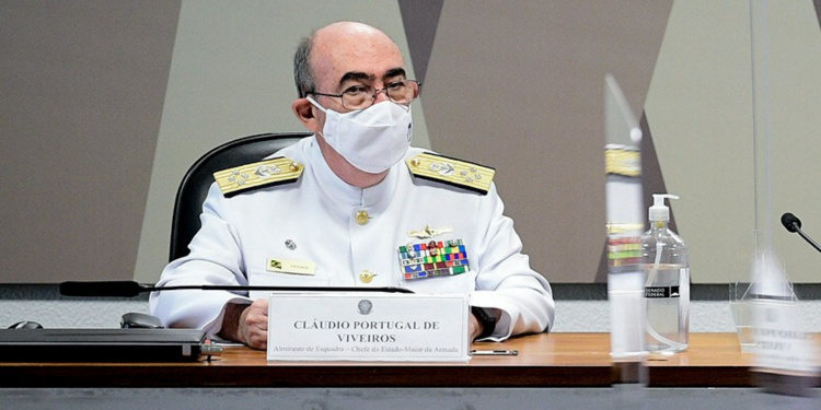 CCJ aprova indicação do almirante de esquadra Claudio Viveiros ao STM