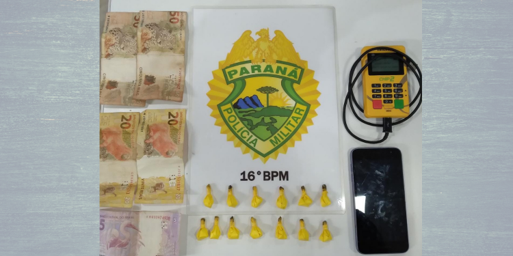 Choque retira de circulação mais um traficante em Guarapuava