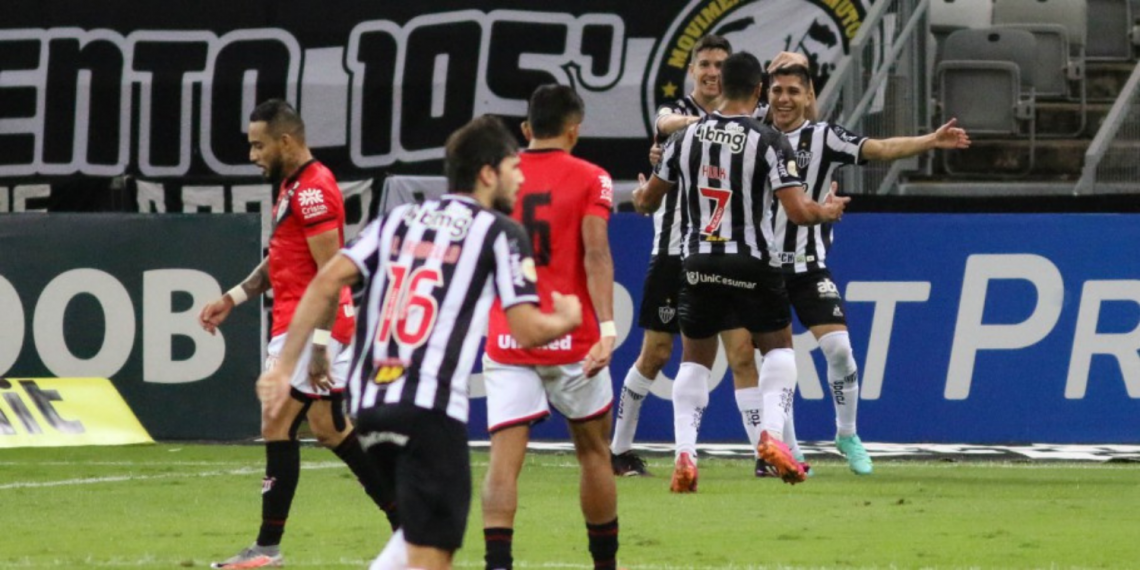 ATLÉTICO-MG BATE O ATLÉTICO-GO E VOLTA A VENCER NO BRASILEIRÃO