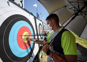 Tóquio: Marcus D’almeida se classifica em 40º lugar no tiro com arco