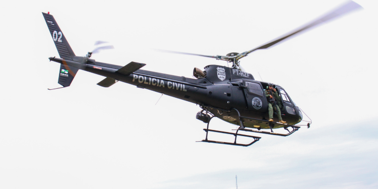 PCPR comemora cinco anos de seu Grupamento de Operações Aéreas