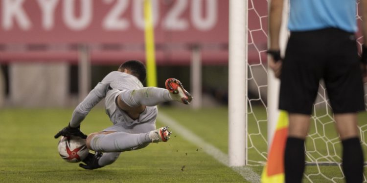 Herói da classificação da Seleção Brasileira, Santos (Paredão)reforça luta pelo ouro: ‘Objetivo é um só’