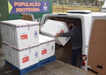Novo lote com 311.780 imunizantes contra a Covid-19 chega ao Paraná na segunda-feira