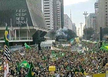 Milhares lotam Avenida Paulista em ato pelo voto impresso auditável