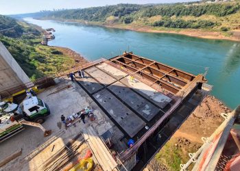 Obra da Ponte da Integração Brasil-Paraguai atinge 67% de execução em agosto