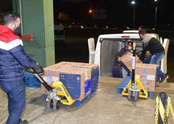 Estado recebe mais 175,5 mil vacinas contra a Covid-19