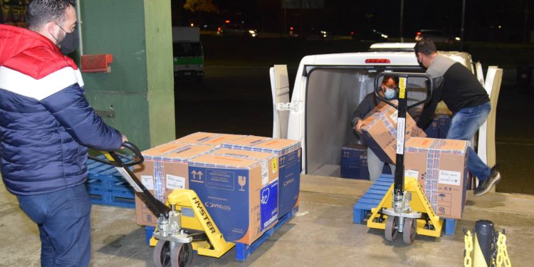 Estado recebe mais 175,5 mil vacinas contra a Covid-19