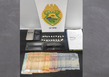 Homem é preso por suspeita de tráfico de drogas em Guarapuava