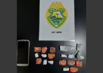 Menores são presos por posse de drogas e são encaminhados para o Conselho tutelar, no Município de Pinhão