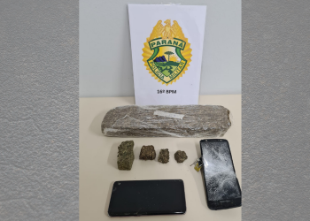 Rotam prende dois homens por suspeita de tráfico de drogas em Guarapuava