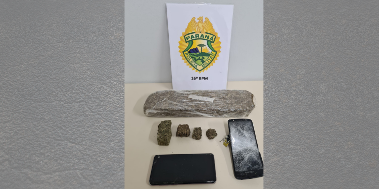 Rotam prende dois homens por suspeita de tráfico de drogas em Guarapuava