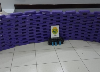 Polícia Militar realiza apreensão de mais de200 quilos de drogas, em Guarapuava