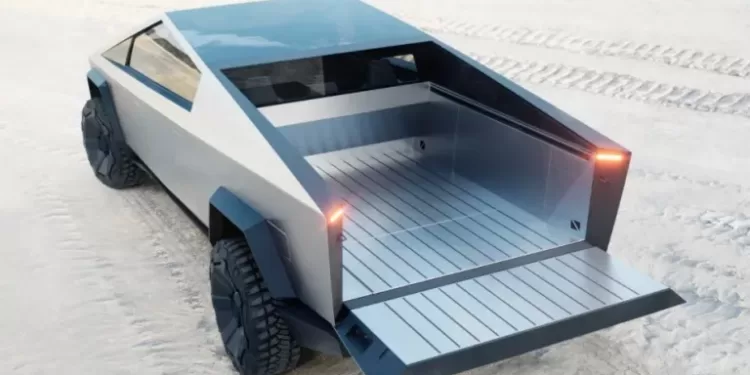 Primeira caminhonete elétrica Tesla terá teto solar