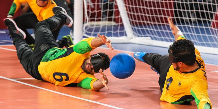 Goalball: seleção masculina bate Lituânia e fará final com China
