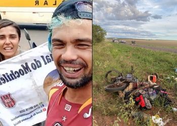 Mochileiros que percorreram o Brasil sofrem acidente grave