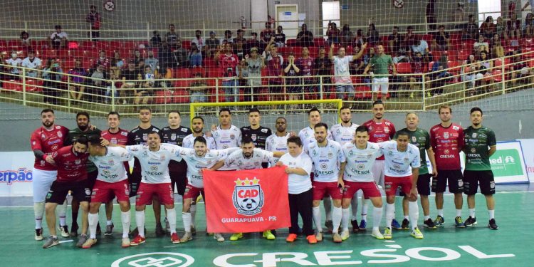 CAD CONQUISTA A VAGA PARA SÉRIE OURO DO PARANAENSE DE 2022