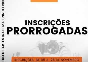 DEPARTAMENTO DE CULTURA PRORROGA INSCRIÇÕES PARA A MOSTRA GUARAPUAVA