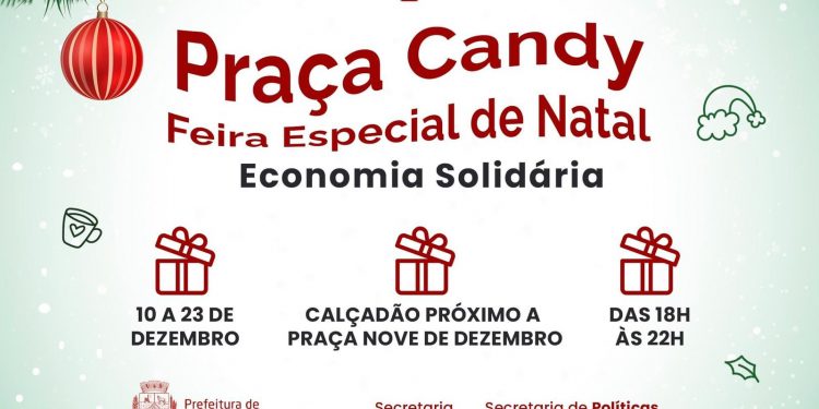VENDEDORES DE PRODUTOS ALIMENTÍCIOS OU ARTESANATOS DA ECONOMIA SOLIDÁRIA TERÃO ESPAÇO NA RUA XV DE NOVEMBRO DURANTE O NATAL EM GUARAPUAVA