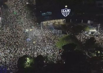 Homem é esfaqueado em festa do título do Atlético-MG