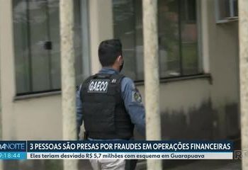 Três pessoas são presas, e carros de luxo apreendidos em operação que investiga lavagem de dinheiro em Guarapuava