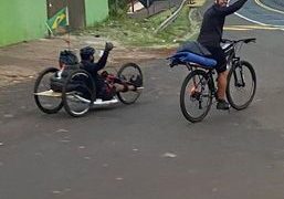 Aventura: amigos deficientes seguem para o litoral de bike