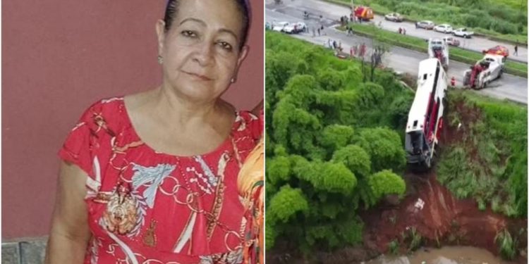 Corpo de passageira que desapareceu após acidente com ônibus na BR-153 é encontrado dentro de córrego