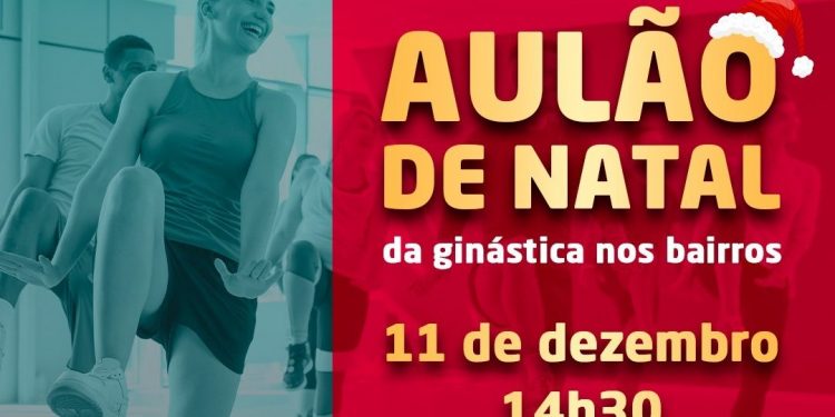 AULÃO DE GINÁSTICA DE NATAL