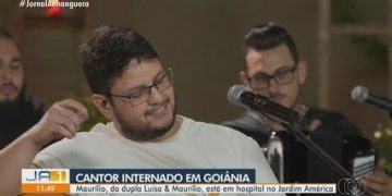 Maurílio, da dupla com Luiza, é internado em Goiânia