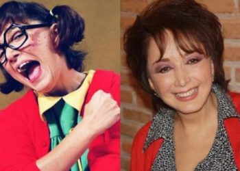 Atriz que interpreta a Chiquinha contrai Covid aos 71 anos