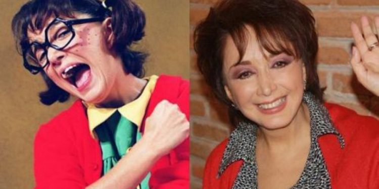 Atriz que interpreta a Chiquinha contrai Covid aos 71 anos