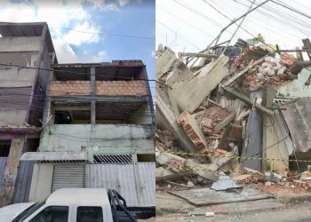 Prédios desabam em BH; bebê de 1 ano e 8 meses e homem morrem