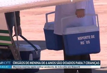 Órgãos de menina de 6 anos são doados por família do Paraná, e sete crianças são beneficiadas