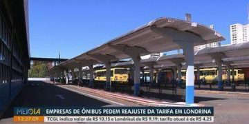 Empresas do transporte coletivo pedem reajuste da tarifa e indicam valor em torno de R$ 10, em Londrina