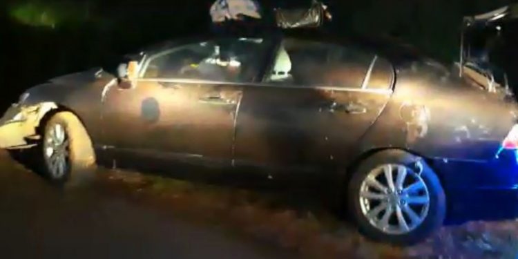 Motorista cai com carro carregado com 152 quilos de maconha em barranco e morre durante perseguição, diz PRF