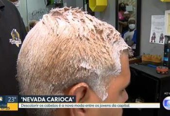 ‘Nevada Carioca’ é a tendência na cabeça dos jovens neste verão no Rio; nome é referência à cor da neve