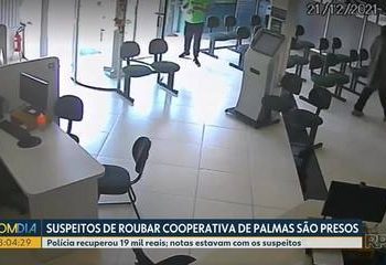 Suspeitos de roubar R$ 100 mil de cooperativa de Palmas e sequestrar gerente são presos